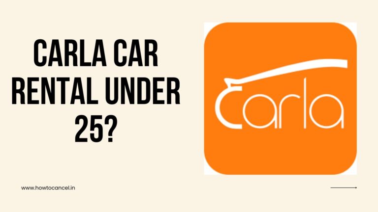 Carla Car Rental Under 25?