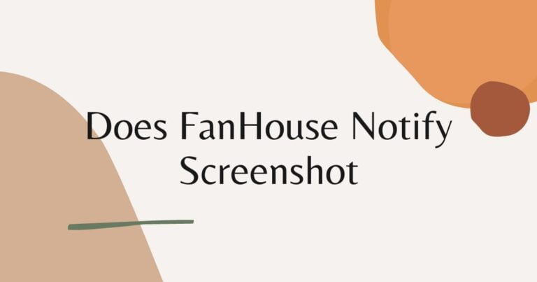 Does FanHouse Notify Screenshot