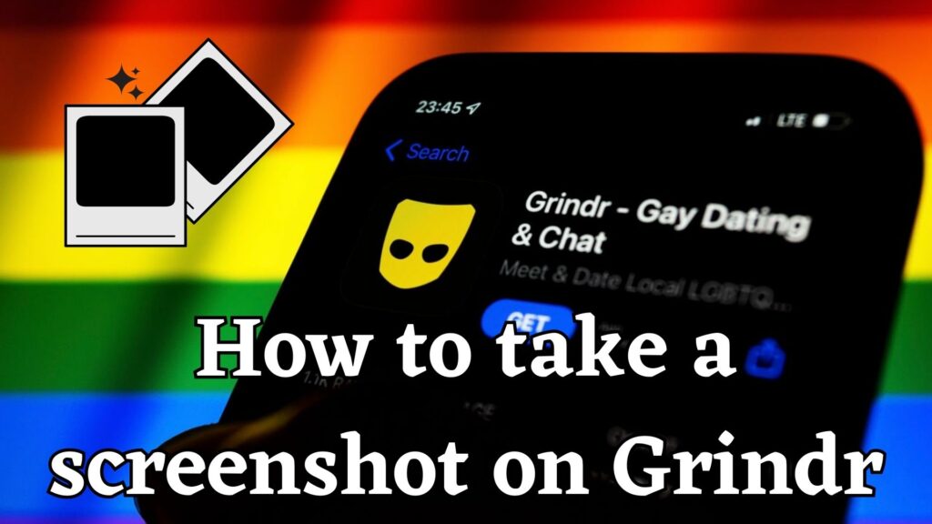How to take a screenshot on Grindr