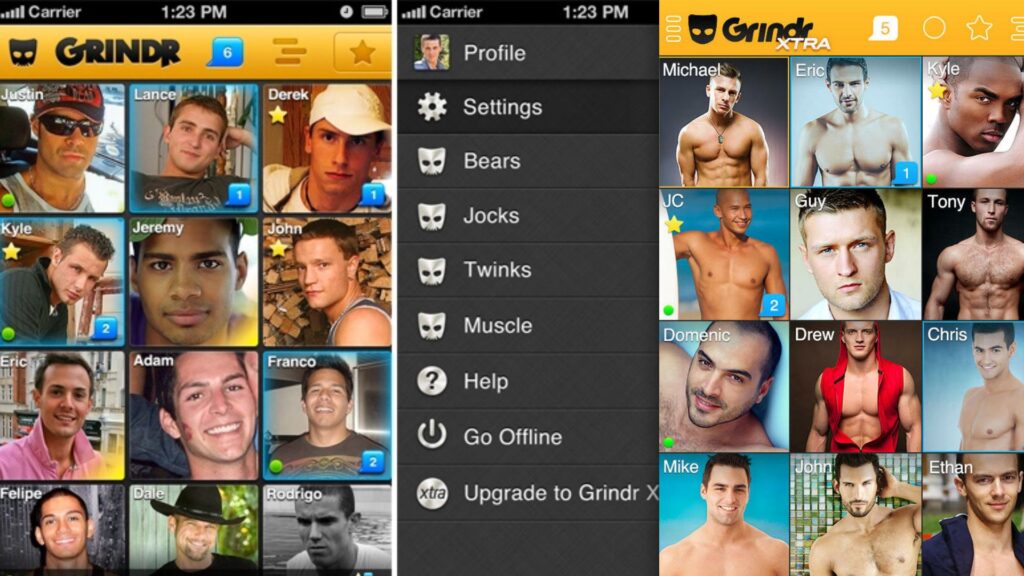 How to take a screenshot on Grindr2