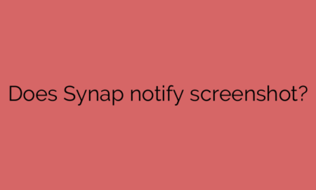 Does Synap notify screenshot?