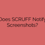Does SCRUFF Notify Screenshots?