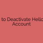 How to Deactivate HelloTalk Account