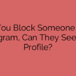 If You Block Someone on Instagram, Can They See Your Profile?
