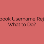 Sugarbook Username Rejected: What to Do?